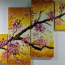 Sakura. Oleo sobre lienzo