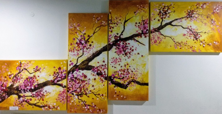 Sakura. Oleo sobre lienzo